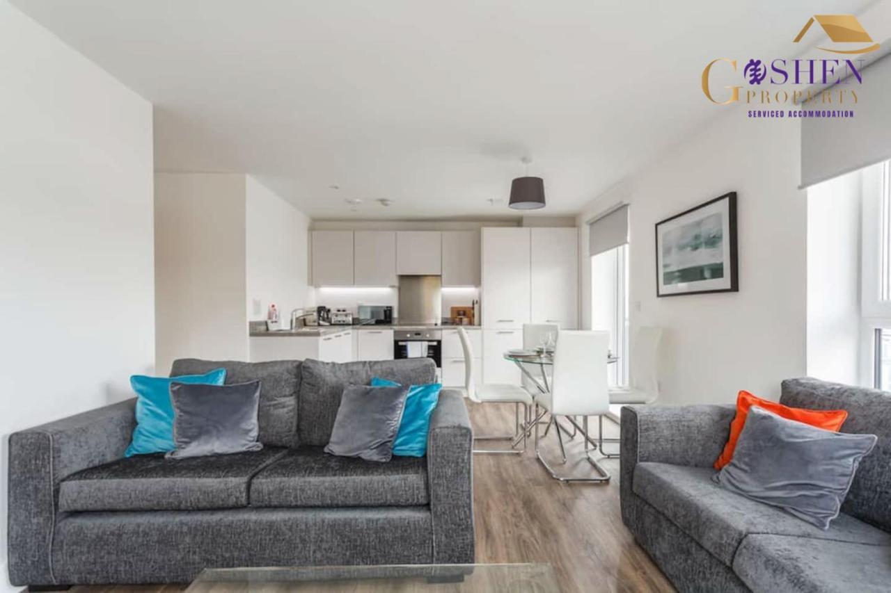 2 Bedroom Apartment Chapel Riverside At Goshen Property Serviced Accommodation Southampton, Free Wifi & Parking ภายนอก รูปภาพ